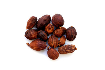 Dried Black Cardamom or Greater Cardamom