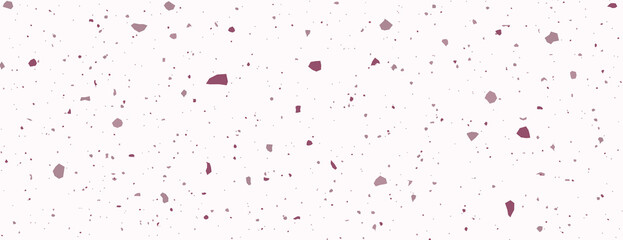 Speckle Terrazzo background. Mosaic floor surface. Vintage venetian stone material. Abstract grunge monochrome wallpaper. Retro Vector illustration.