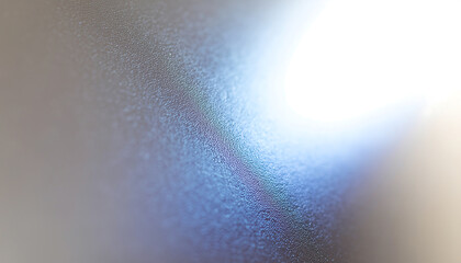 Abstract texture of frost on a windowpane with sunlight