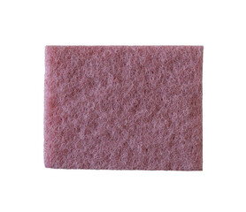 purple sponge isolated