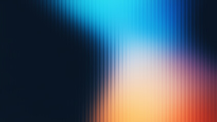 Illustration of abstract gradient background with vertical lines and vibrant color transitions