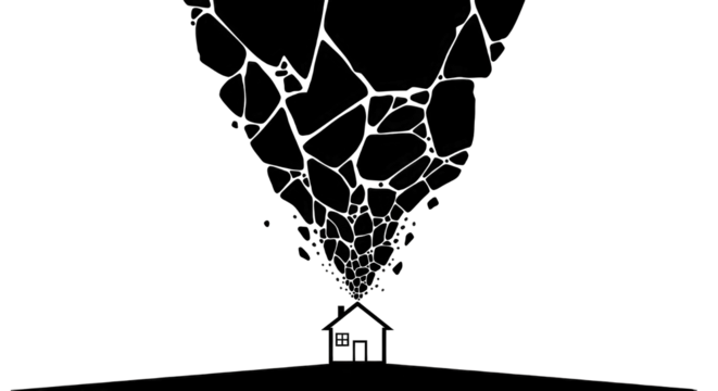 Abstract modern artwork featuring dynamic lines and elegant shapes on a transparent backdrop