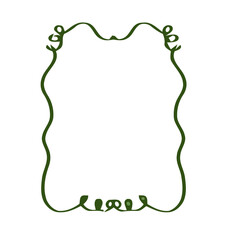 whimsical frame, fantasy border, cute frame, floral frame, pastel vector, hand drawn frame, decorative border, fairy tale design, whimsical illustration, creative frame