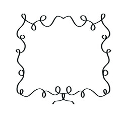 whimsical frame, fantasy border, cute frame, floral frame, pastel vector, hand drawn frame, decorative border, fairy tale design, whimsical illustration, creative frame