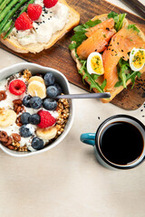 Healthy eating. Vegetarian food concept.