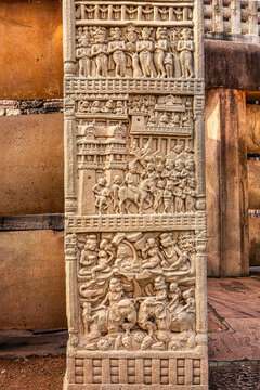 Worshipping Buddha 