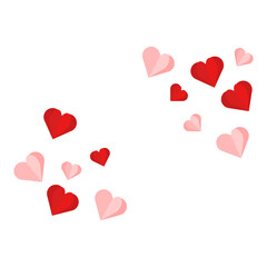 valentine hearts background