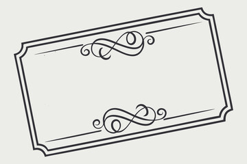 Vintage Blank Ribbon Vector Silhouette Collection – Retro Banner and Label Design Elements