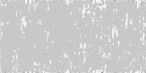 Abstract distressed gray background with white textured grunge overlay and rough edges