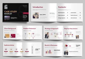 Business Case Study Brochure Design