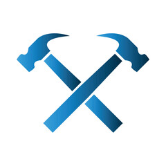 Hammer icon template