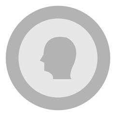 Ancient Coin Vector Flat Icon Design