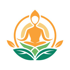 Modern Yoga Logo Design