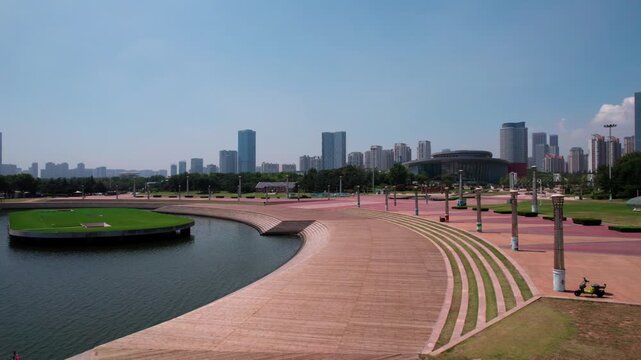 Rizhao City Coast Skyline