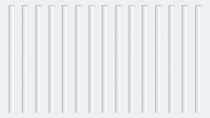 a white cargo container wall vertical lines