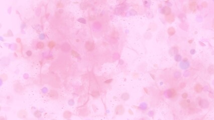 Gentle Pink Coral Abstract Watercolor Background.