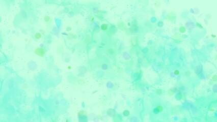 Fresh Green Mint Watercolor Soft Texture Background.