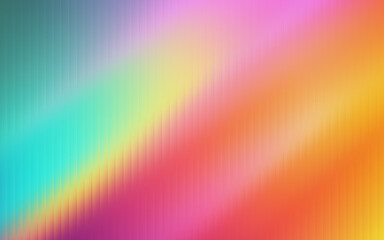 Vibrant pixelated gradient background with diagonal color transition