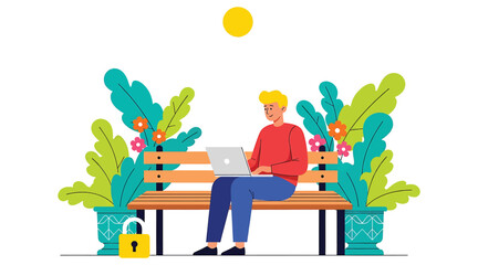 Three retrostyle posters with a summer theme, featuring abstract geometric shapes, wavy patterns, and bold colors like orange, pink, and yellow, evoking a sunny and vibrant atmosphere