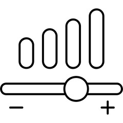 Line Art Intensity Icon