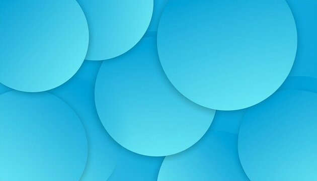 Blue circles pattern background design element.