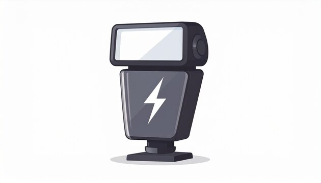 External flash unit for camera photography equipment.