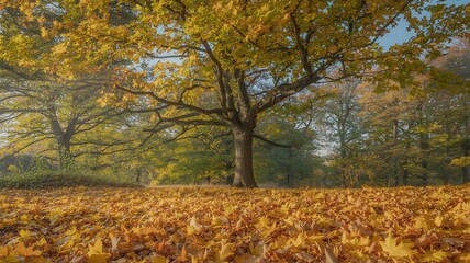 autumn in the forest
