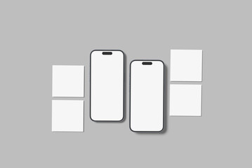 Instagram story and post mockup