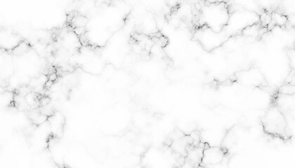 White Marble Texture Background with Subtle Veins Pattern