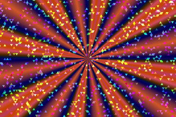 abstract background of colorful dots