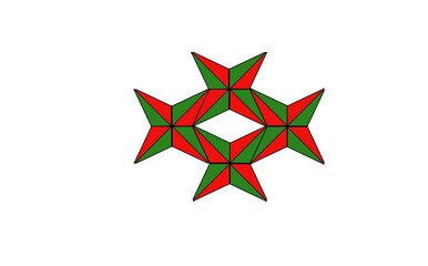 abstract star logo