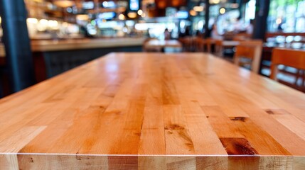 authentic. Wooden table surface close-up with natural grain texture, warm kitchen ambient light. tutorial guides, club newsletters, designed for sports & leisure club marketing.