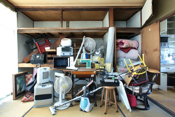 相続した家の片付けと粗大ゴミ