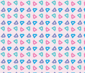 design vector art seamless pattern colorful triangle geometric pattern