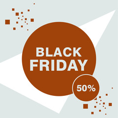 Banner template black friday,vector illustration, graphic design.for soscial media.