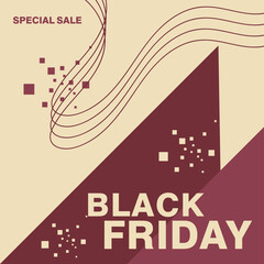 Banner template black friday,vector illustration, graphic design.for soscial media.