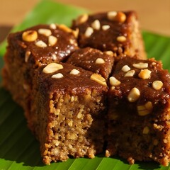 Traditional Sri Lankan Bibikkan Closeup