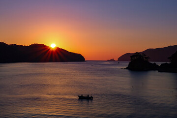 日本周遊　東北行脚　釜石唐丹の夜明け