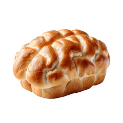Fresh braided bread loaf