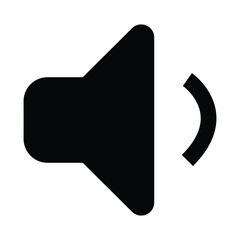 Speaker icon vector illustration. volume sign and symbol . sound symbol EPS 10
