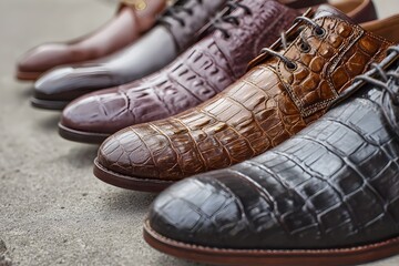 Luxury Leather Footwear Row