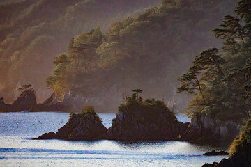 日本周遊　東北行脚　釜石唐丹の海