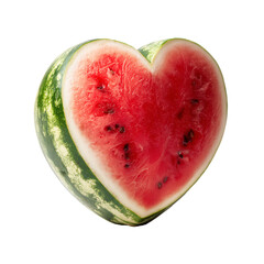 Heart shaped watermelon