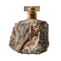 Perfume bottle made of natural stone
