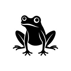 green frog on a leaf