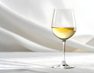 glass of white wine
