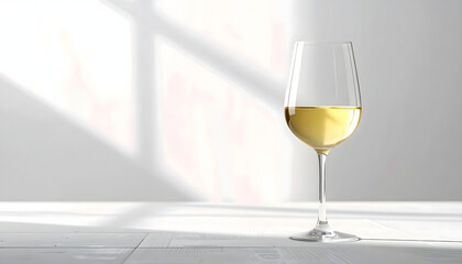 glass of white wine