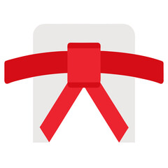 red ribbon and bow