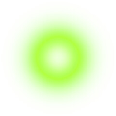 mint green Light effect set. Glow isolated white transparent light effect