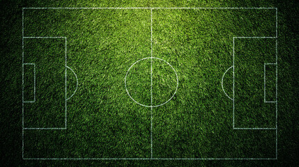 芝生のサッカーコート